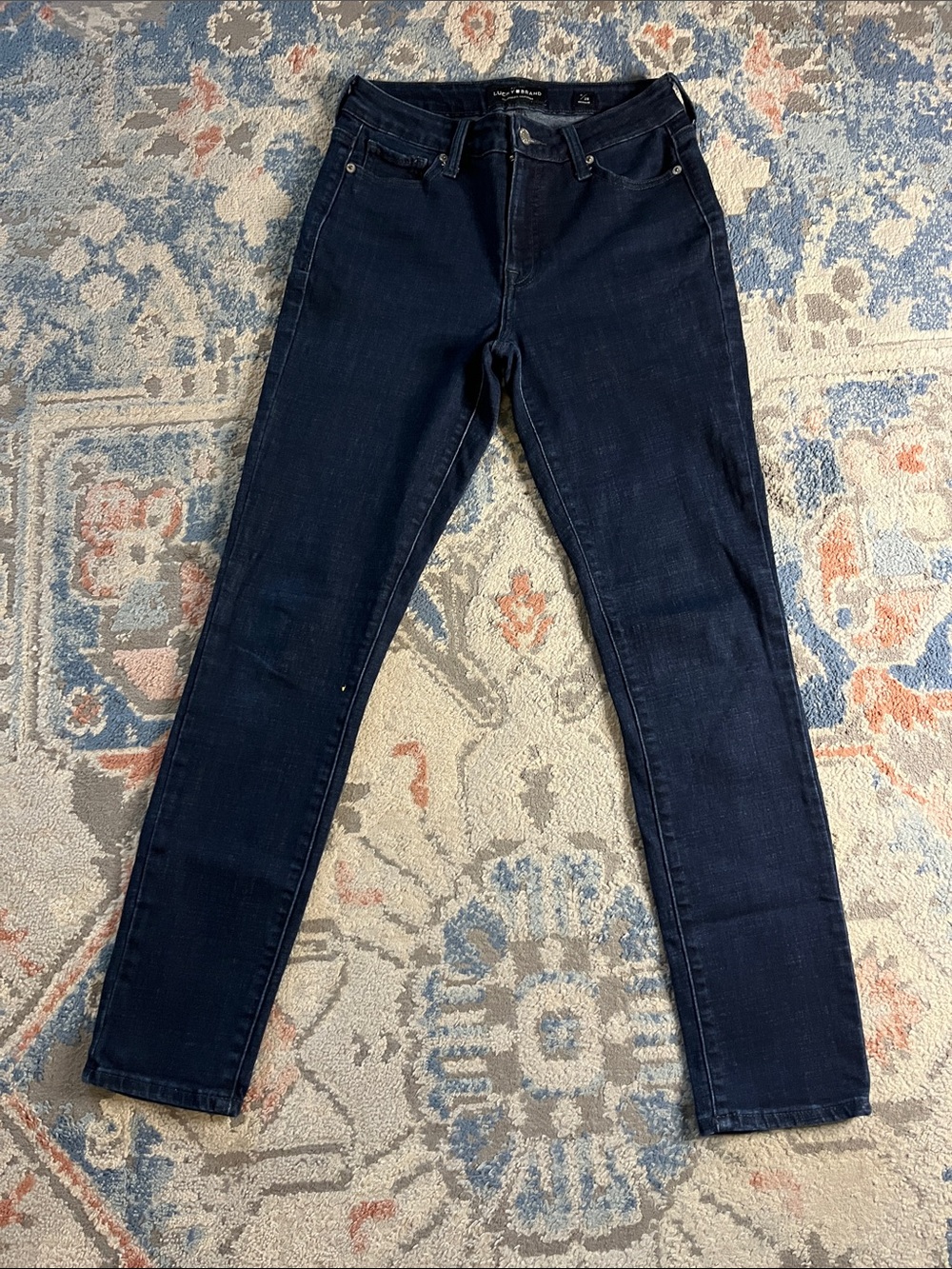 Lucky Brand Dark Indigo Skinny Jeans